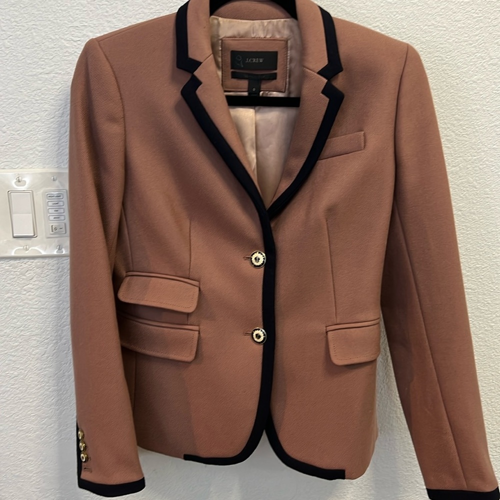 J. Crew Blazer w/ Satin Interior